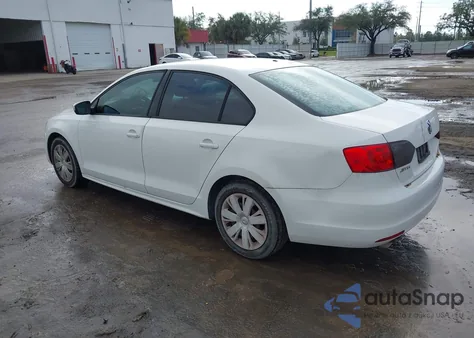 2012 Volkswagen Jetta 2.5L Se из США, поврежденный, VIN 3VWDP7AJ6CM372020